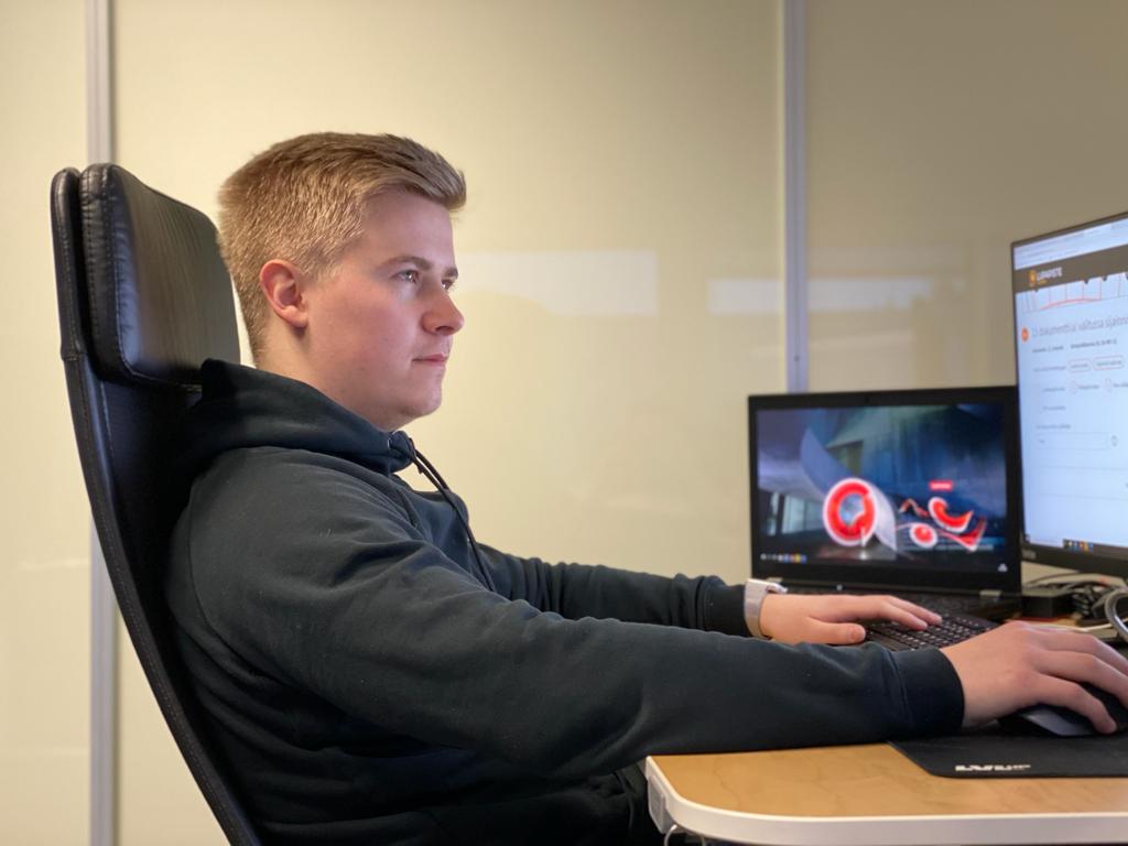 LVI suunnittelija työssään
